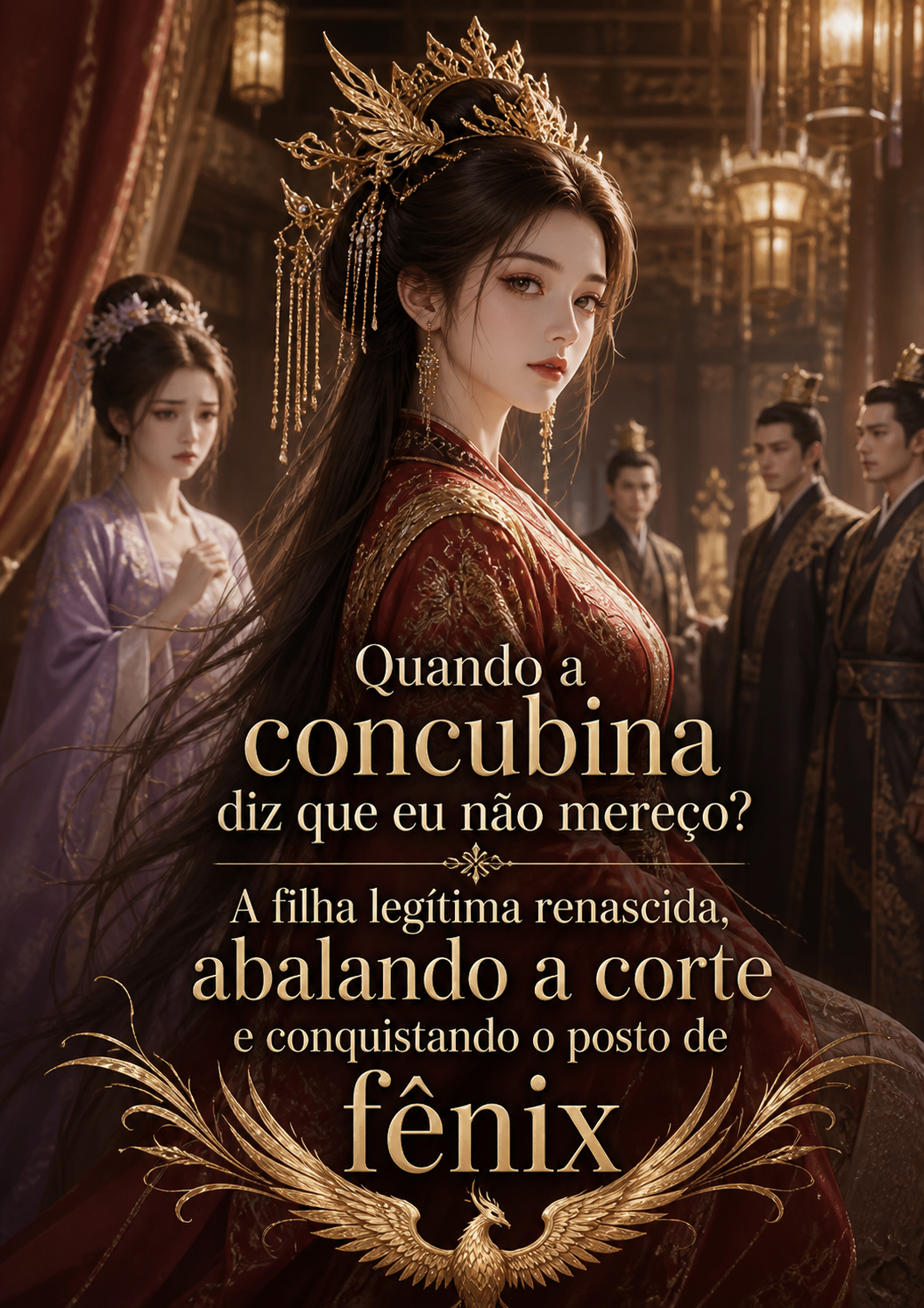 Quando a concubina diz que eu não mereço? A filha legítima renascida, abalando a corte e conquistando o posto de fênix